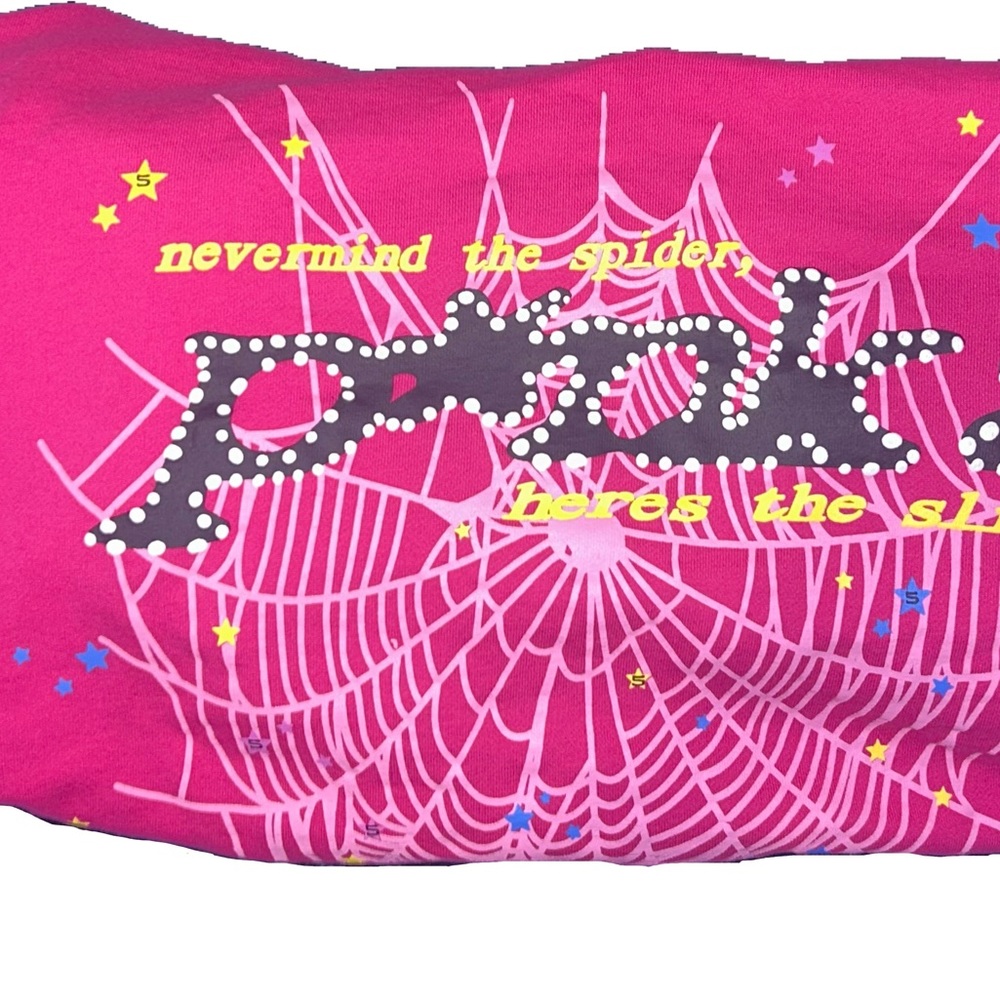 Pink Spider hoodie